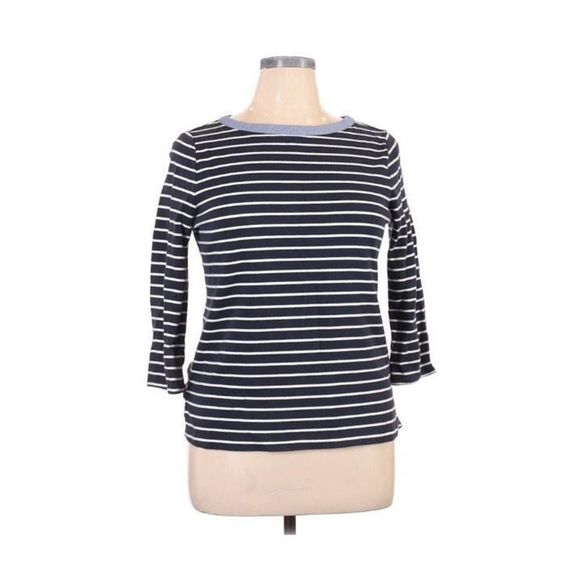 Nautica Sweaters - Nautica Pullover Sweater Navy Blue|White